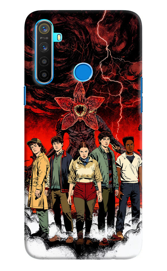 Ordinary Things Characters Realme 5/5i/5s Hard Case Back Cover by Casekaro