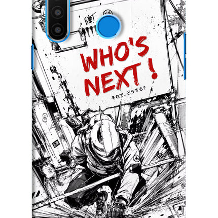 Who's Next Realme 5/5i/5s Hard Case Back Cover by Casekaro
