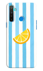 Summer Lemon Realme 5/5i/5s Hard Case Back Cover by Casekaro