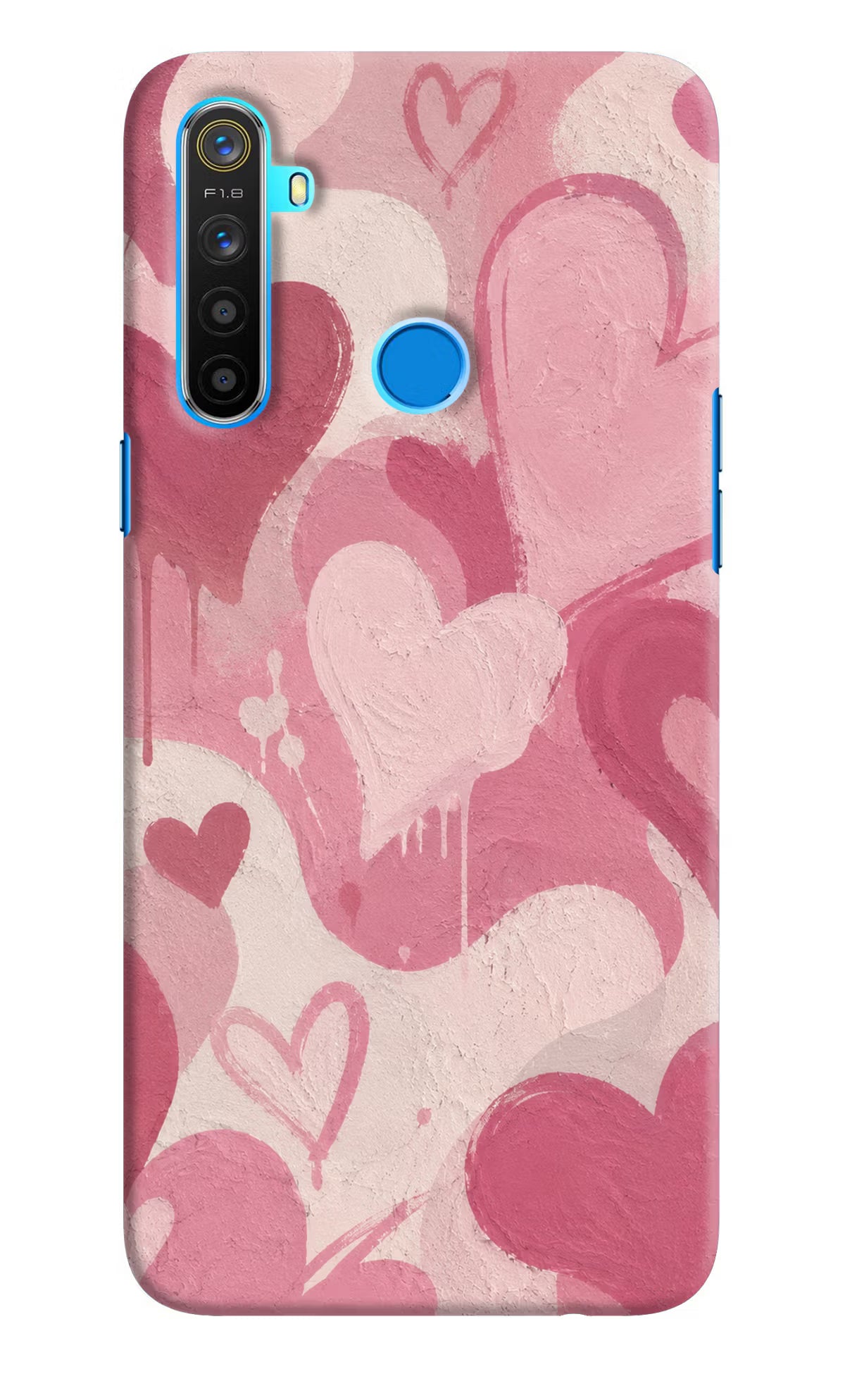Hearty case Realme 5/5i/5s Back Cover
