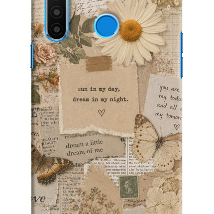 Vintage case Realme 5/5i/5s Hard Case Back Cover by Casekaro