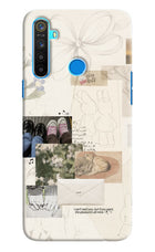 Soft Aesthetic Realme 5/5i/5s Hard Case Back Cover by Casekaro