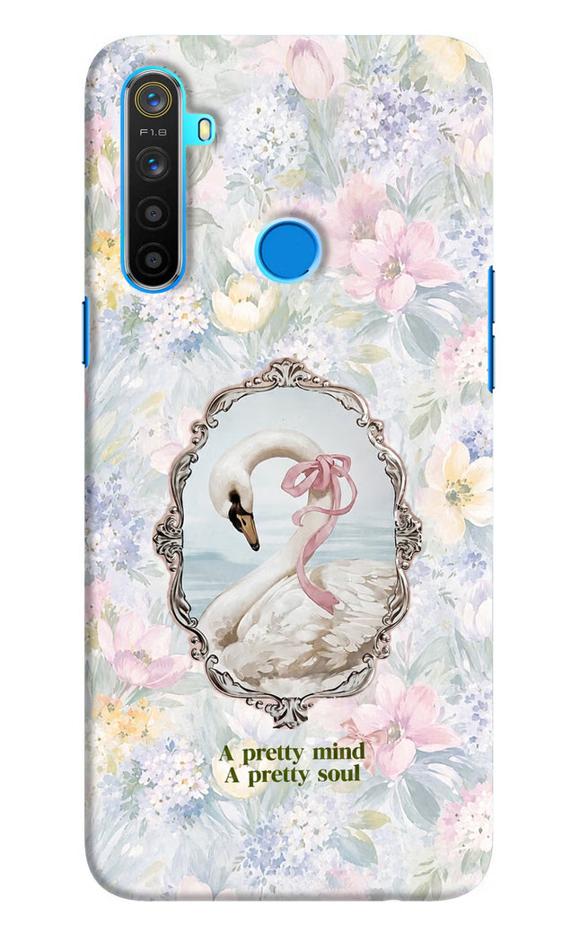 Pretty Mind Pretty Soul Realme 5/5i/5s Hard Case Back Cover by Casekaro