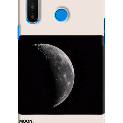 Moon Phase Realme 5/5i/5s Hard Case Back Cover by Casekaro