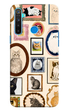 Mirror Cats Realme 5/5i/5s Hard Case Back Cover by Casekaro