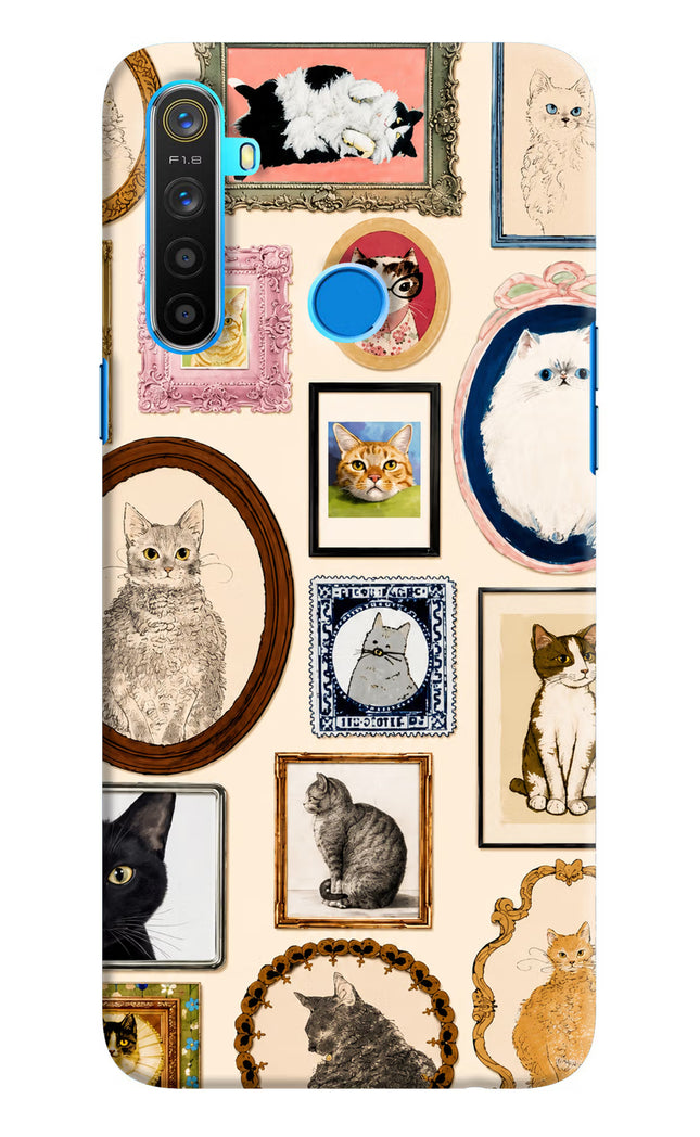 Mirror Cats Realme 5/5i/5s Hard Case Back Cover by Casekaro