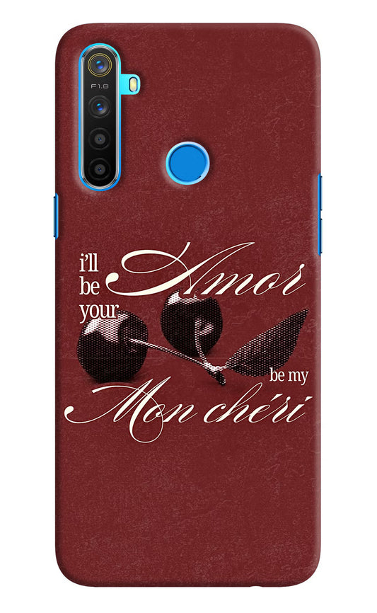 Velvet Cherry Realme 5/5i/5s Back Cover