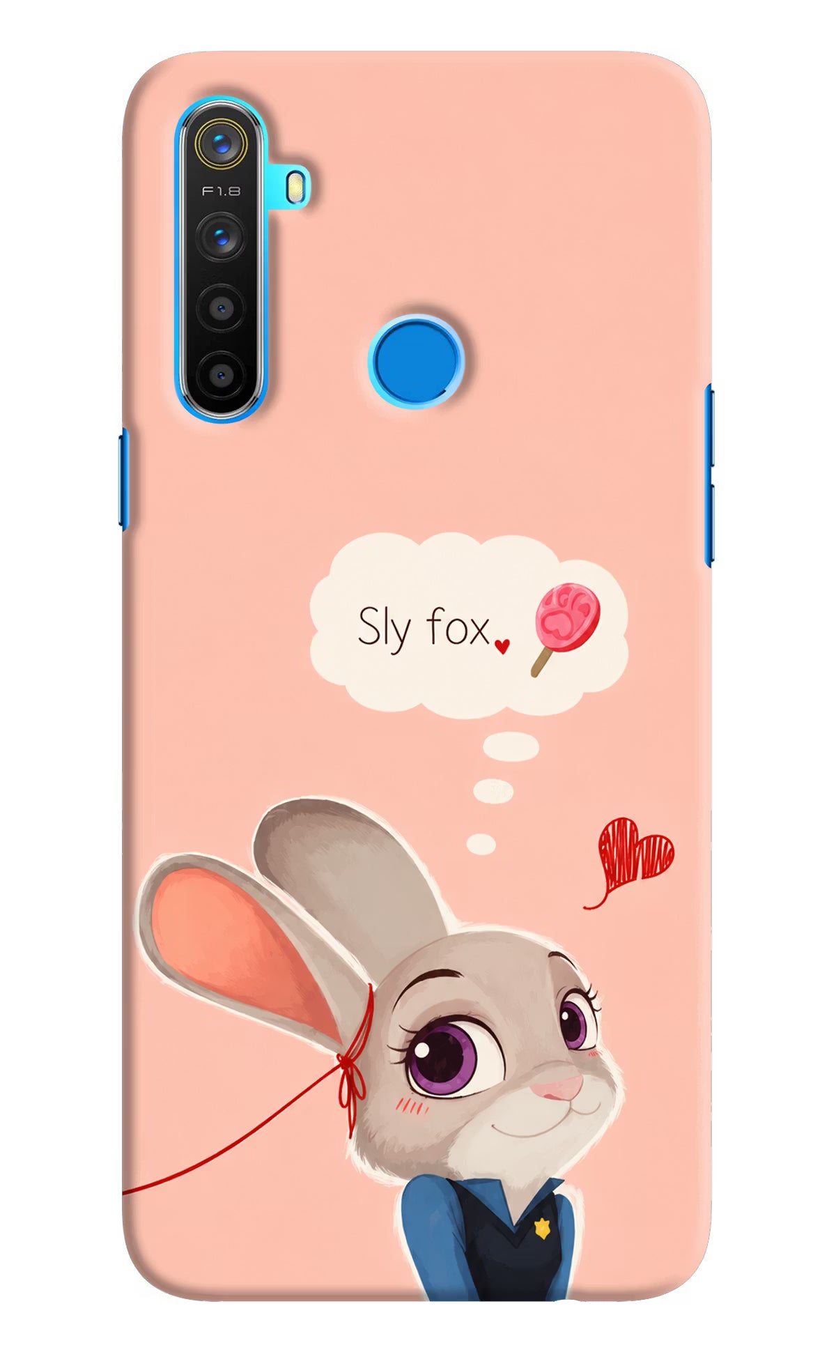 Judy Charm Realme 5/5i/5s Back Cover