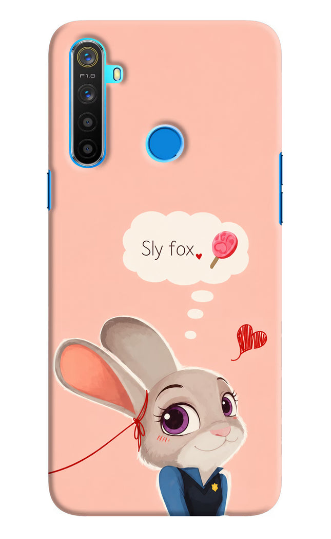 Judy Charm Realme 5/5i/5s Hard Case Back Cover by Casekaro