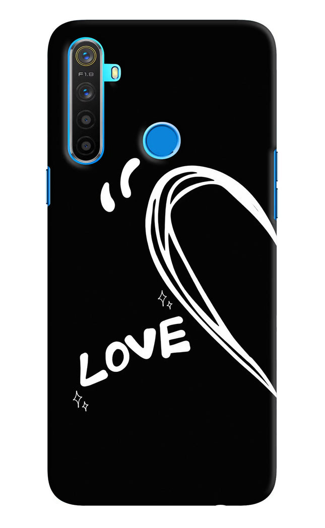 Love Line Realme 5/5i/5s Hard Case Back Cover by Casekaro