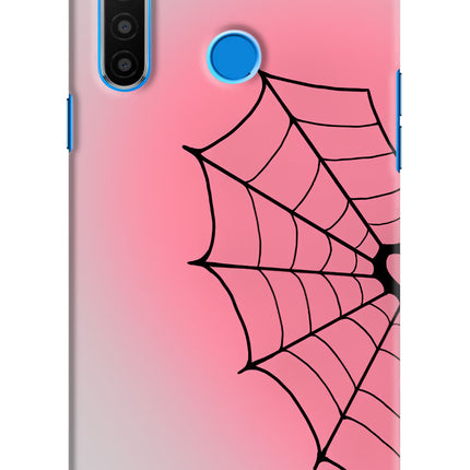 Pink Web Realme 5/5i/5s Hard Case Back Cover by Casekaro