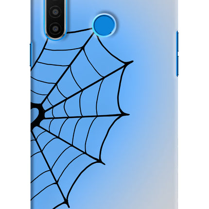 Blue Web Realme 5/5i/5s Hard Case Back Cover by Casekaro