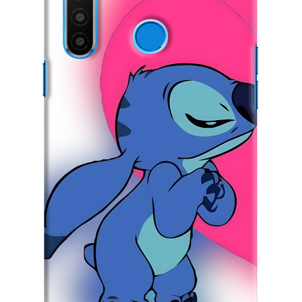 Stitch Hug Realme 5/5i/5s Hard Case Back Cover by Casekaro
