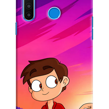 Marco Sunset Realme 5/5i/5s Hard Case Back Cover by Casekaro