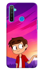 Marco Sunset Realme 5/5i/5s Hard Case Back Cover by Casekaro