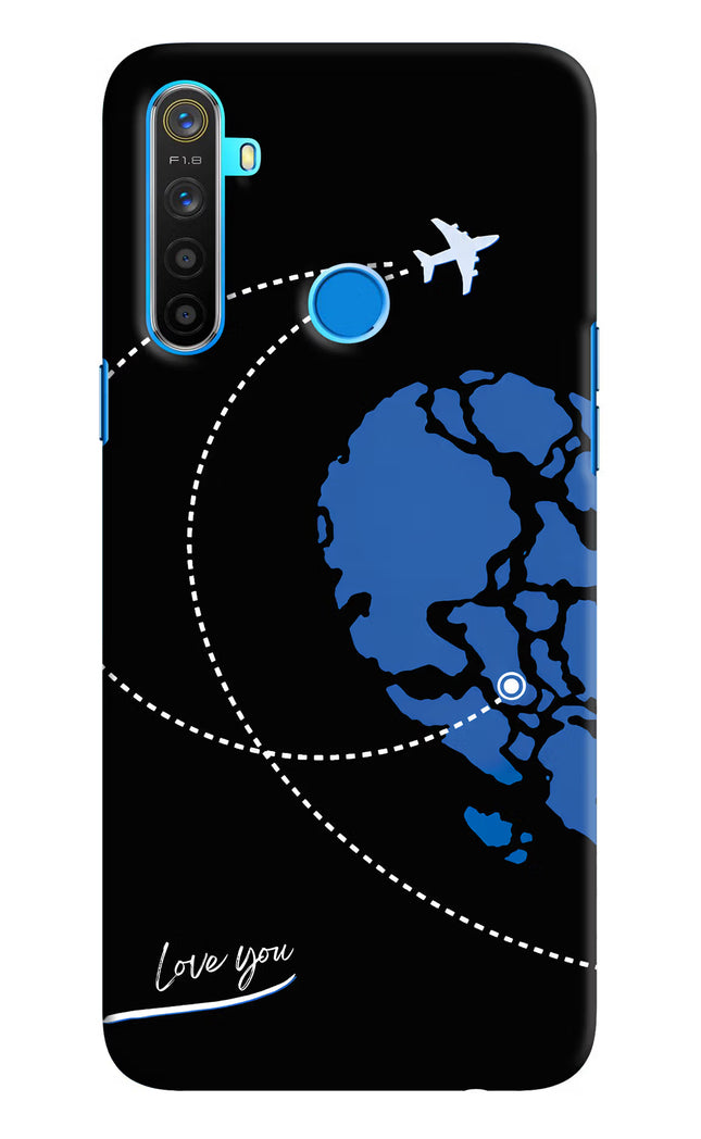 Love Orbit Realme 5/5i/5s Hard Case Back Cover by Casekaro