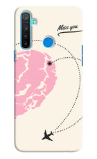Miss Orbit Realme 5/5i/5s Hard Case Back Cover by Casekaro