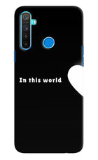This World Realme 5/5i/5s Hard Case Back Cover by Casekaro