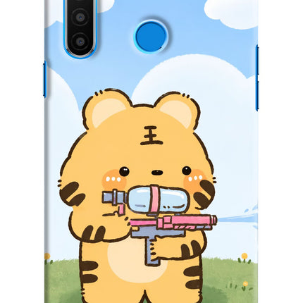 Tiger Treat Realme 5/5i/5s Hard Case Back Cover by Casekaro