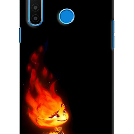 Ember Flame Realme 5/5i/5s Hard Case Back Cover by Casekaro