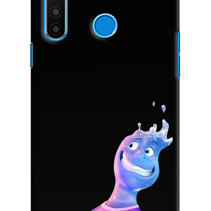 Wade Wave Realme 5/5i/5s Hard Case Back Cover by Casekaro