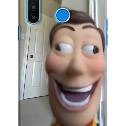 Side Eye Woody Realme 5/5i/5s Hard Case Back Cover by Casekaro
