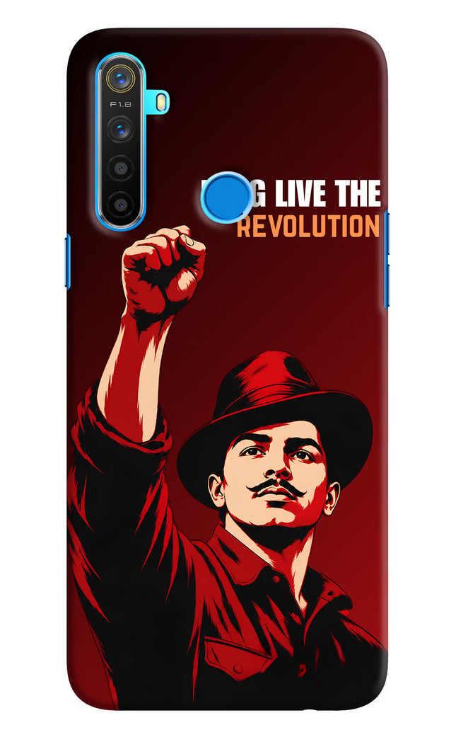 Bhagat Singh Revolution Realme 5/5i/5s Back Cover