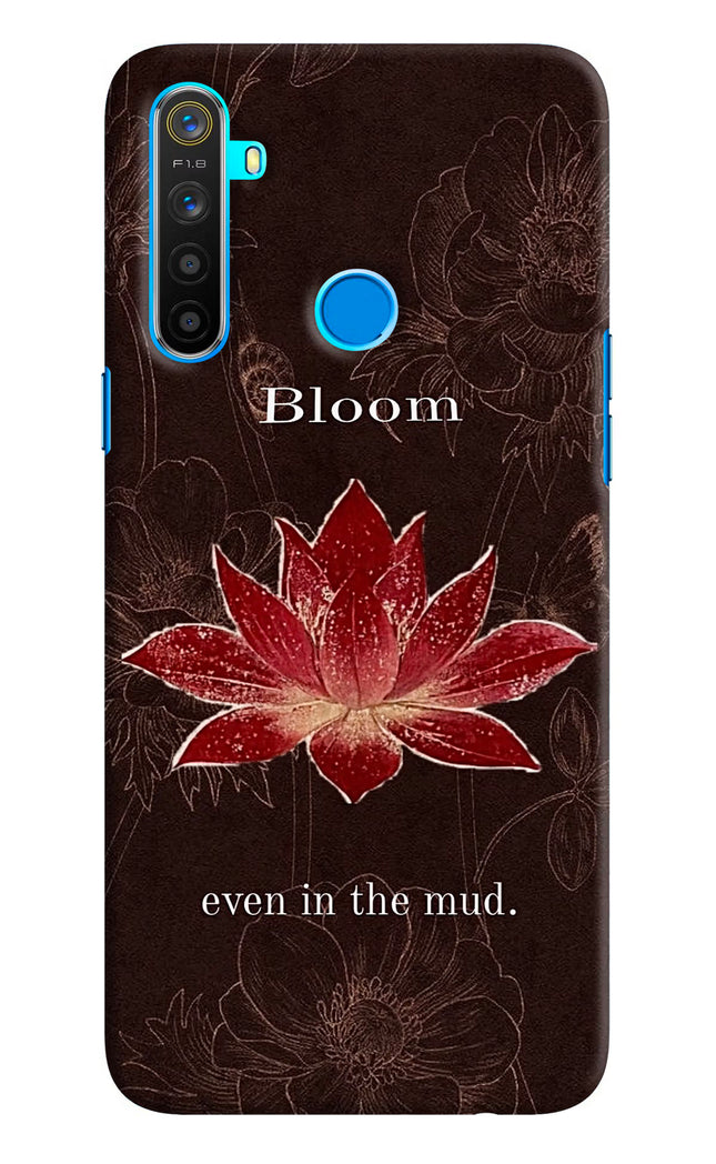 Bloom Realme 5/5i/5s Hard Case Back Cover by Casekaro