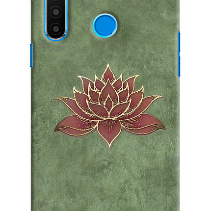 Lotus Grace Realme 5/5i/5s Hard Case Back Cover by Casekaro
