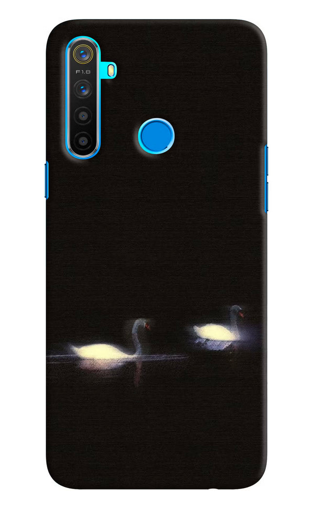 Silent Swans Realme 5/5i/5s Hard Case Back Cover by Casekaro