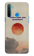 Pixel Sun Realme 5/5i/5s Hard Case Back Cover by Casekaro