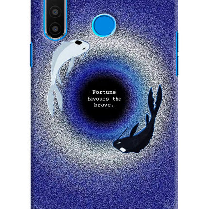 Dark Koi Realme 5/5i/5s Hard Case Back Cover by Casekaro