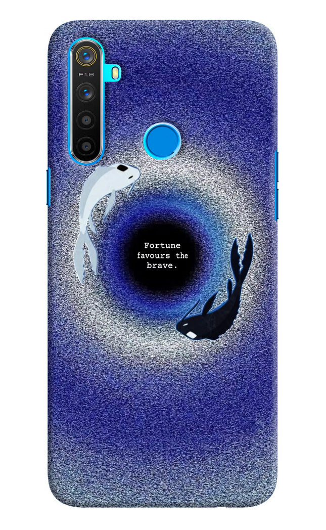 Dark Koi Realme 5/5i/5s Hard Case Back Cover by Casekaro
