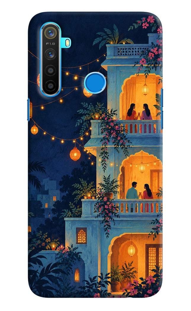Balcony Glow Realme 5/5i/5s Hard Case Back Cover by Casekaro
