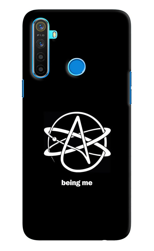 Atheist Symbol Realme 5/5i/5s Hard Case Back Cover by Casekaro