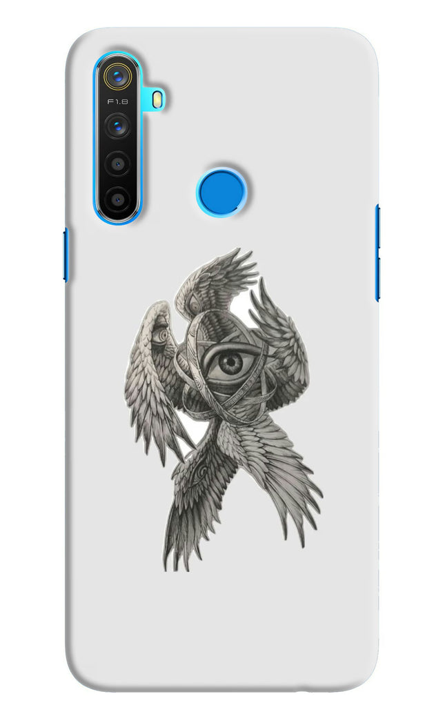 Accurate Angel Realme 5/5i/5s Hard Case Back Cover by Casekaro