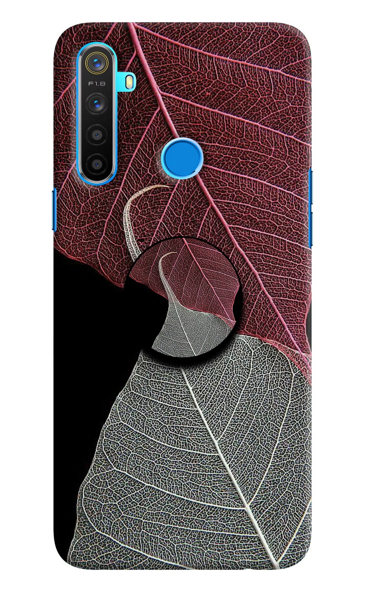 Leaf Pattern Realme 5/5i/5s Pop Case by Casekaro