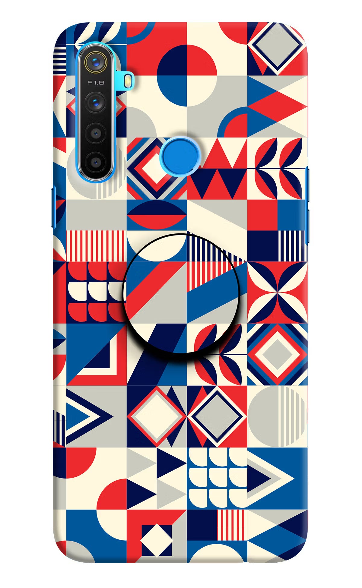 Colorful Pattern Realme 5/5i/5s Pop Case by Casekaro