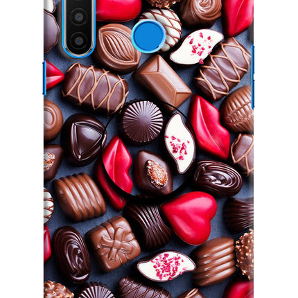 Chocolates Realme 5/5i/5s Pop Case by Casekaro