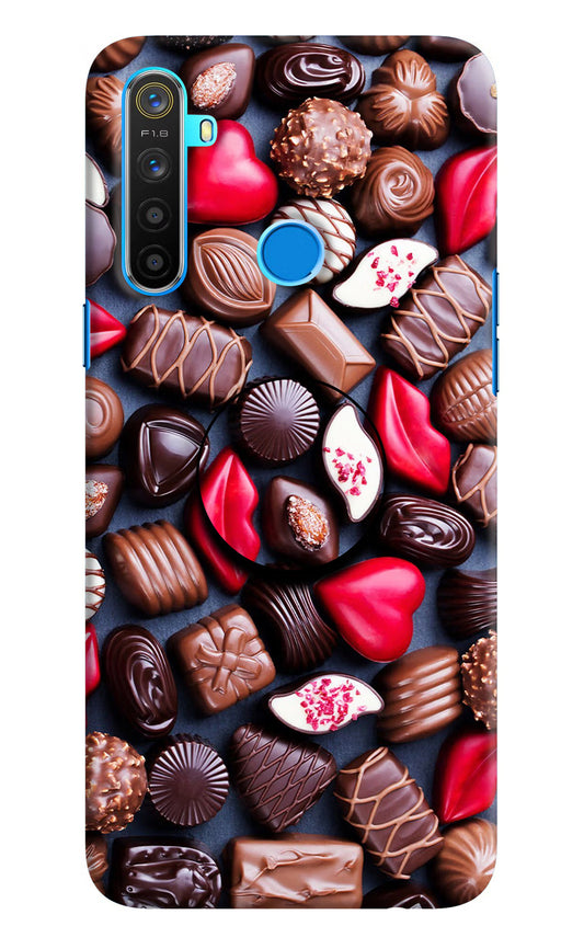 Chocolates Realme 5/5i/5s Pop Case by Casekaro