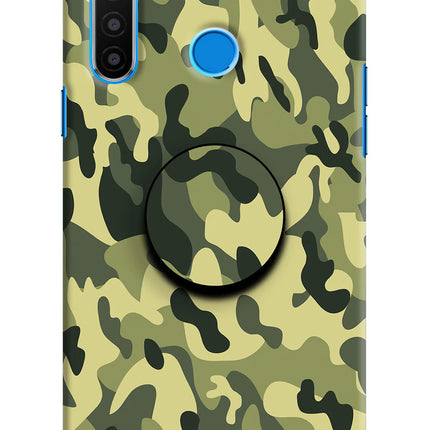 Camouflage Realme 5/5i/5s Pop Case by Casekaro