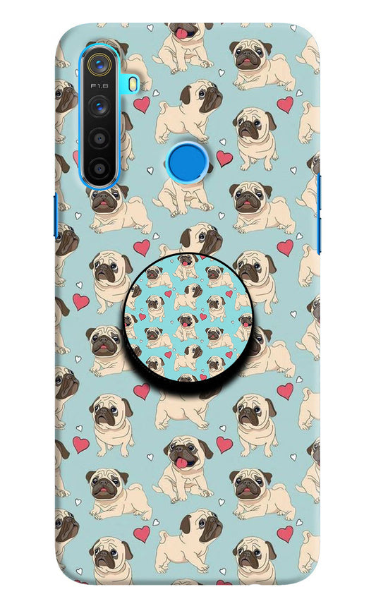 Pug Dog Realme 5/5i/5s Pop Case by Casekaro