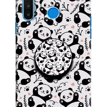 Cute Panda Realme 5/5i/5s Pop Case by Casekaro