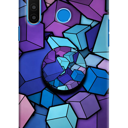 Cubic Abstract Realme 5/5i/5s Pop Case by Casekaro