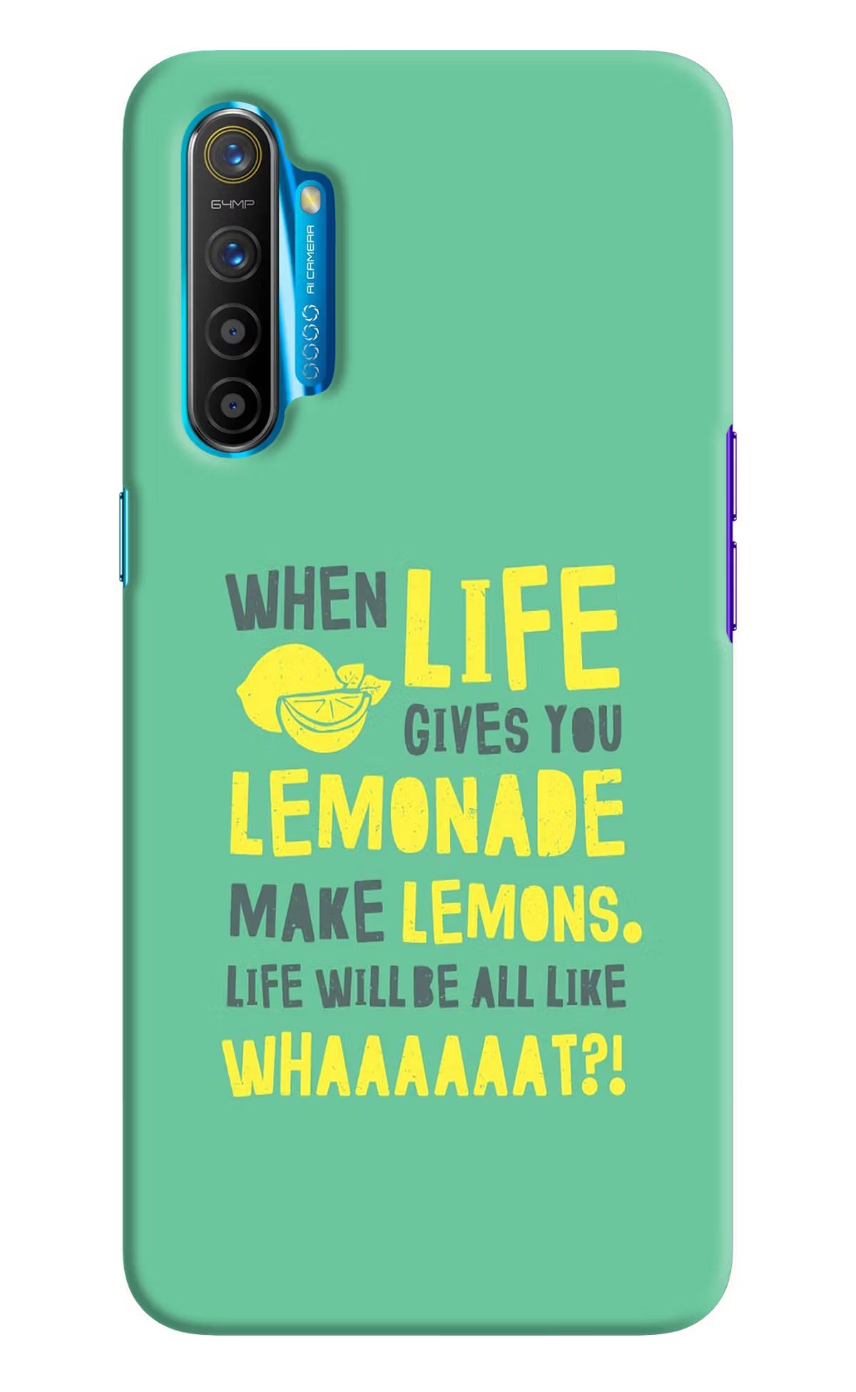 Quote Realme XT/X2 Hard Case Back Cover by Casekaro