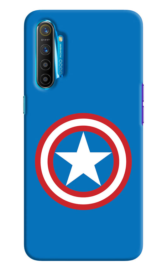 Captain America Logo Realme XT/X2 Hard Case Back Cover by Casekaro