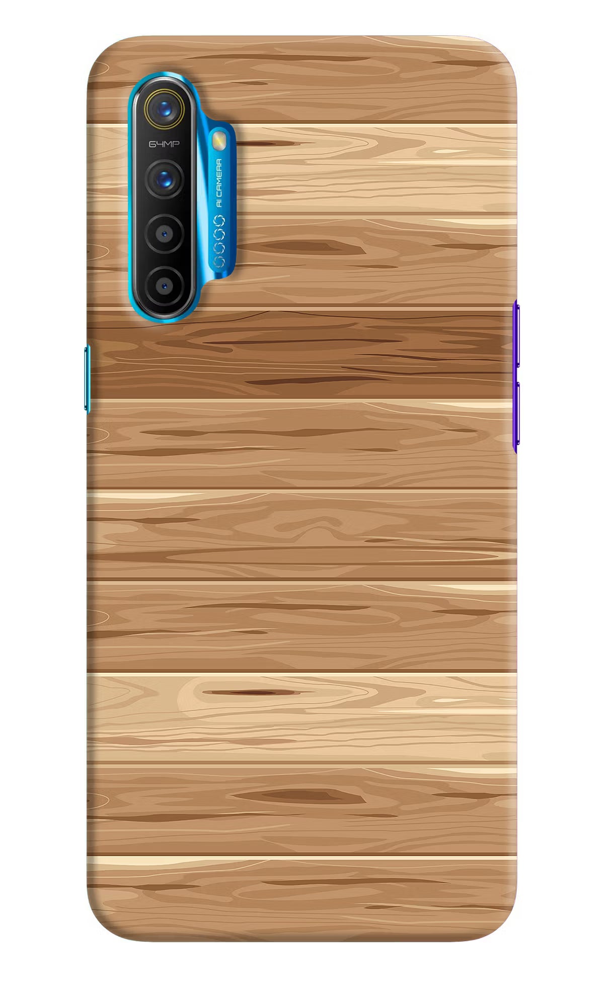 Wooden Vector Realme XT/X2 Hard Case Back Cover by Casekaro