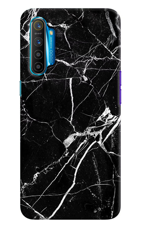 Black Marble Pattern Realme XT/X2 Hard Case Back Cover by Casekaro