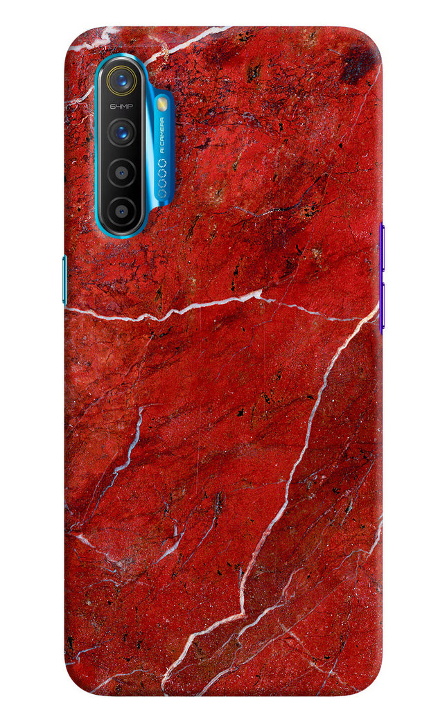 Red Marble Design Realme XT/X2 Hard Case Back Cover by Casekaro