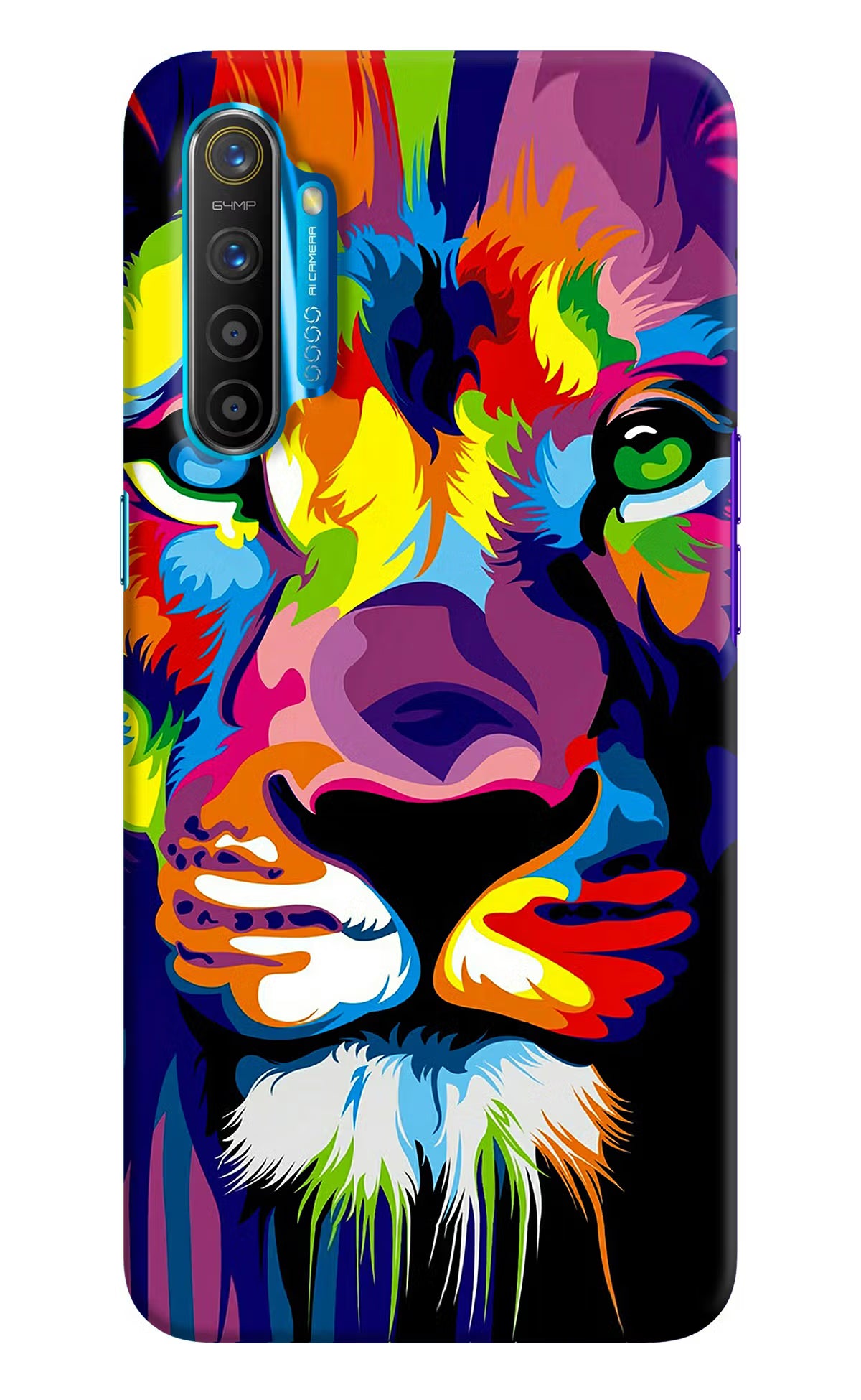 Lion Realme XT/X2 Hard Case Back Cover by Casekaro